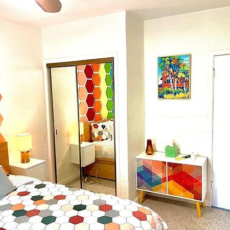 Вилла The Flamingo Palms Private 1Bd 1Ba Unit In Duplex Палм-Спрингс Экстерьер фото